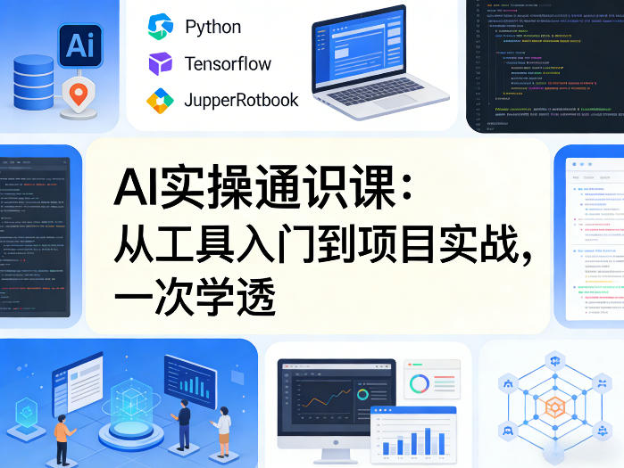 AI实操通识课，从工具入门到项目实战，一次学透-酉宸轻创社