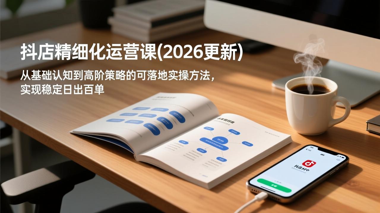 抖店精细化运营课(更新5月-酉宸轻创社