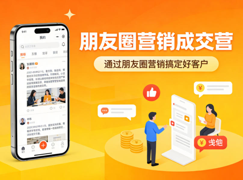 朋友圈营销成交营，通过朋友圈营销来搞定好客户-酉宸轻创社