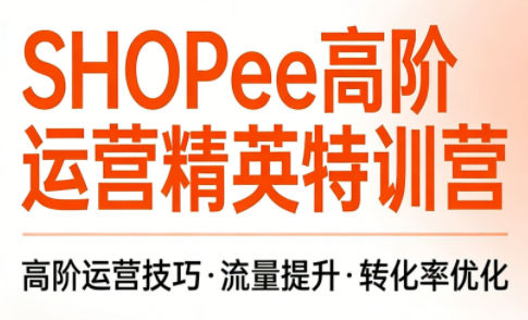 梦凡老师·Shopee虾皮高阶运营课程(更新5月)-酉宸轻创社