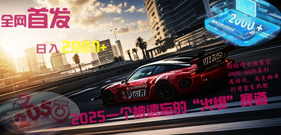 全网首发：2025一个被遗忘的“火爆”赛道轻松日入多张-酉宸轻创社